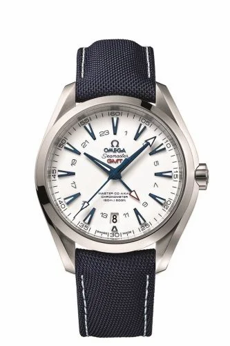 Omega Seamaster Aqua Terra 150M Co-Axial 43 GMT Titanium / White / GoodPlanet 231.92.43.22.04.001 (23192432204001)